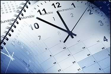 Clock and calender